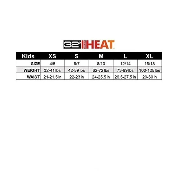 32degrees kids heat Long Sleeve Crew Neck Legging Set Large 12/14 White - Picture 11 of 11